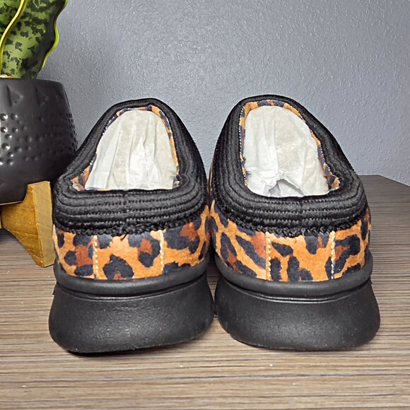 NEW!!! Ryka Stellar Slip On Clogs/Shoes Cheetah Print Cozy Faux Fur- Size: 5.5 - Picture 5 of 9
